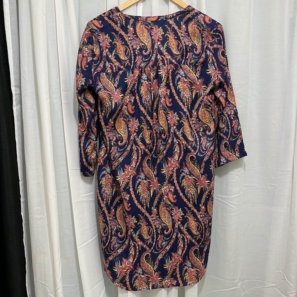 Zara 3/4 Sleeve Dress with Pockets a244 - Picture 4 of 4